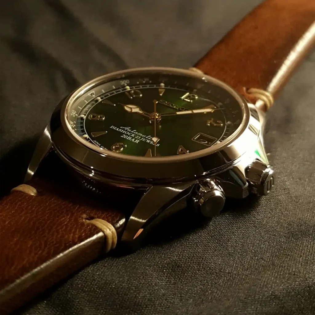 seiko alpinist, japanese watch, field watch