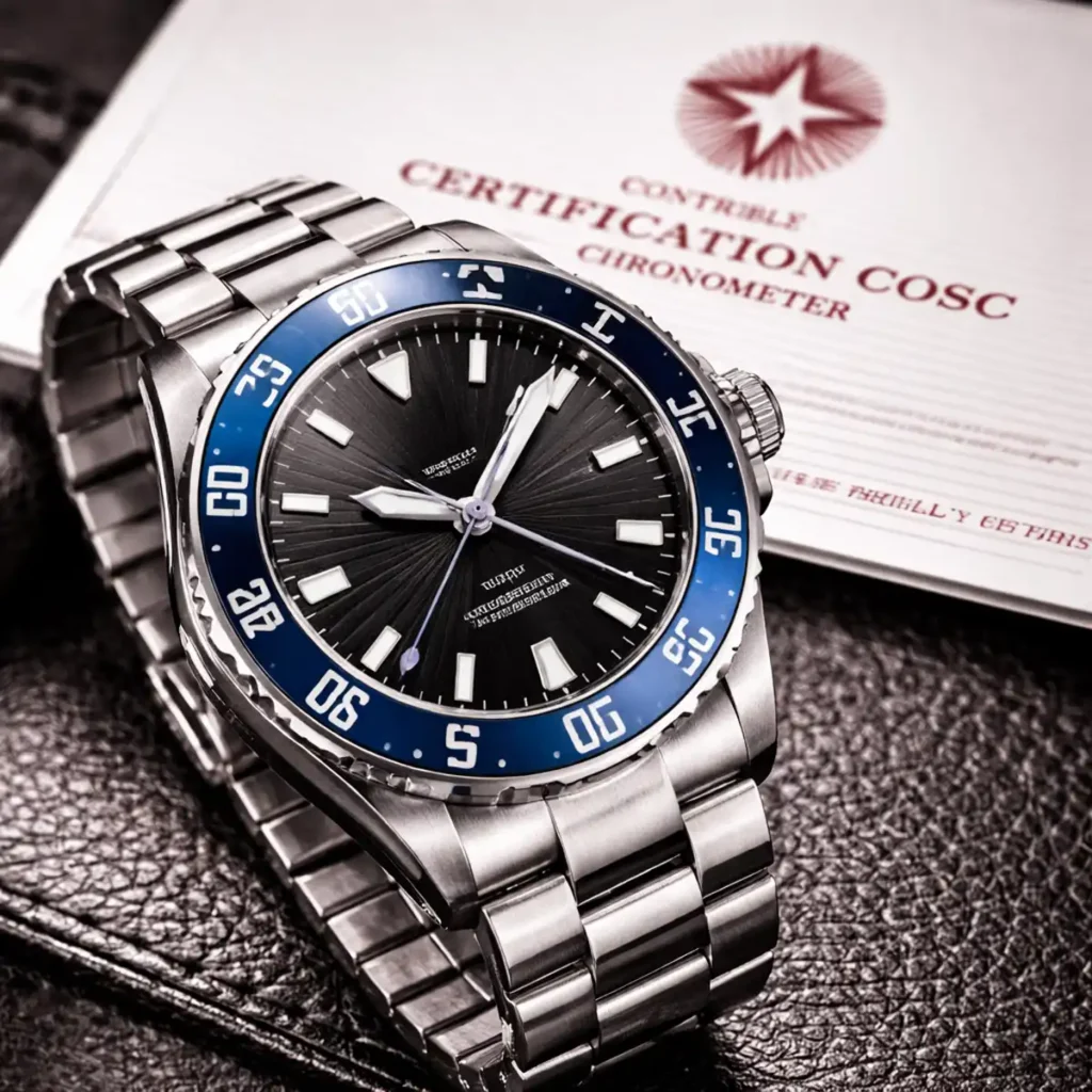cosc certification, chronometer watches, swiss watchmaking